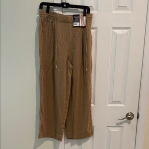 Nautica Women's Brown Wide Leg Pants